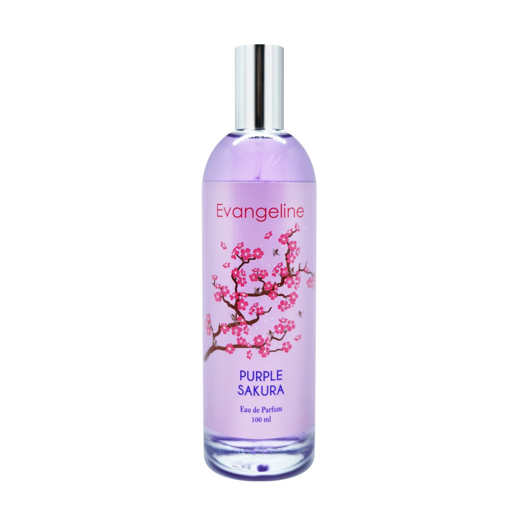 Evangeline Eau De Parfum Sakura 100ml - Purple