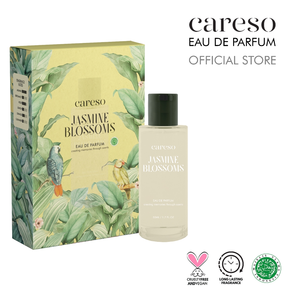Careso Eau De Parfum 50ml - Jasmine Blossoms