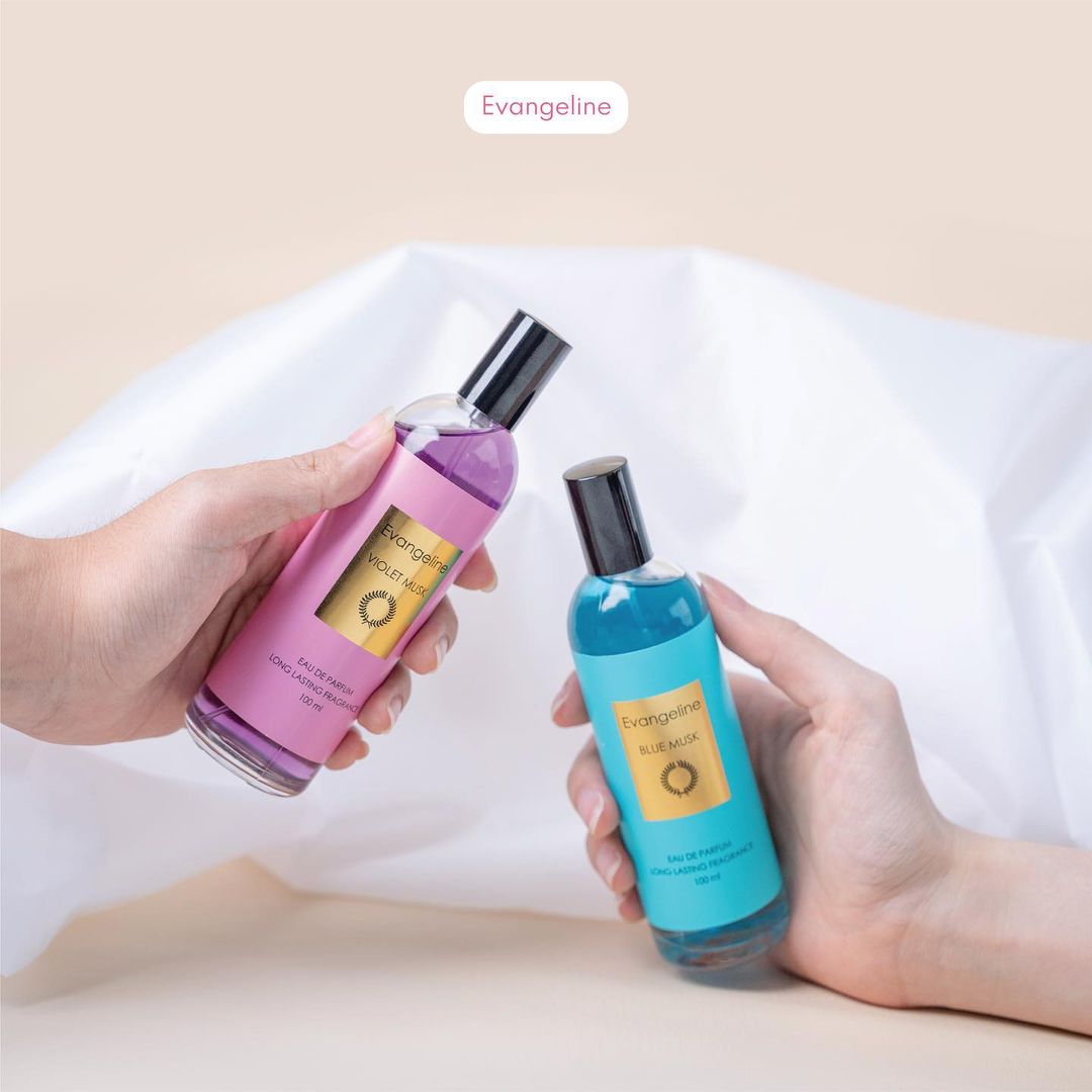 Evangeline Eau De Parfum Musk 100ml - Blue