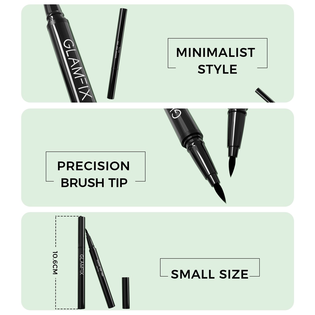 Glam Fix Adhesive Lash Liner (Eyeliner + Lem Bulu Mata)
