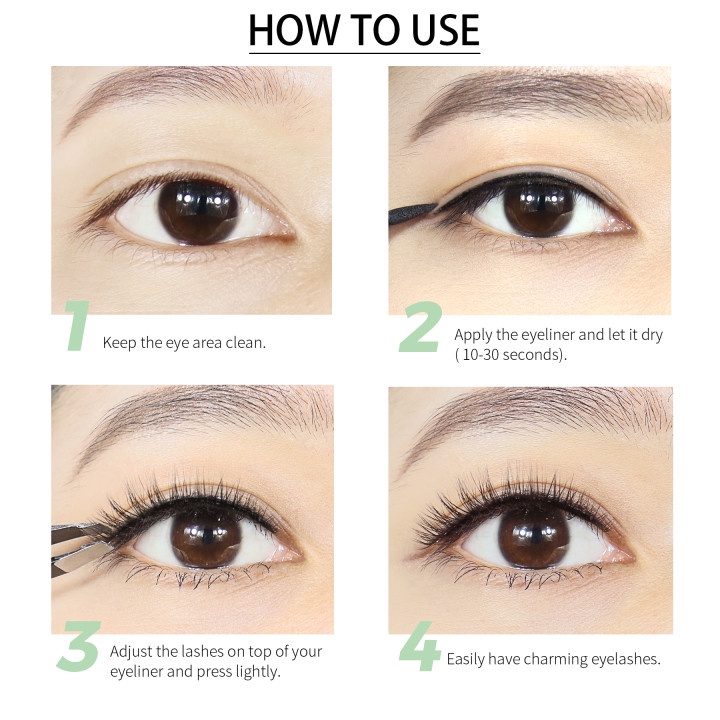 Glam Fix Adhesive Lash Liner (Eyeliner + Lem Bulu Mata)