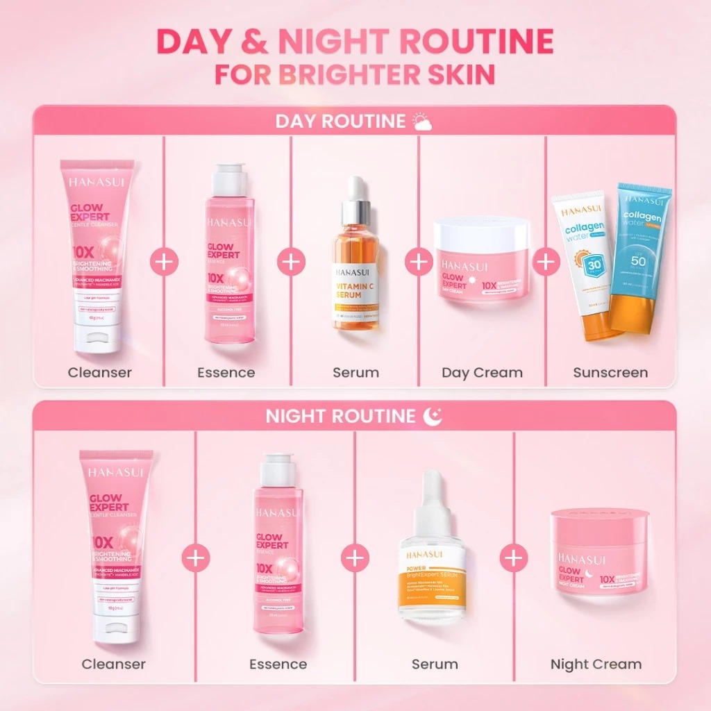 Hanasui Glow Expert 10X Brightening & Smoothing Day Cream 15gr