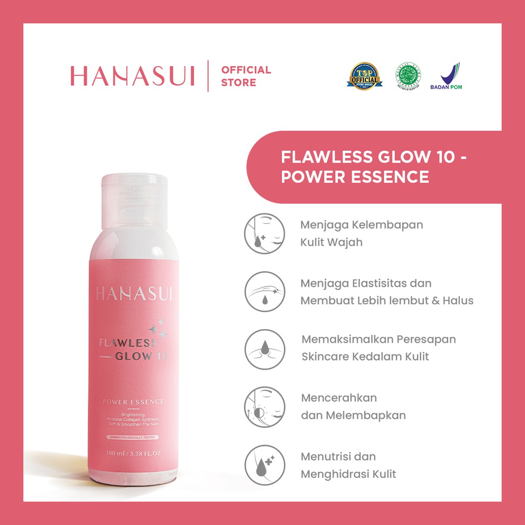 Urutan Skincare Hanasui Flawless Glow