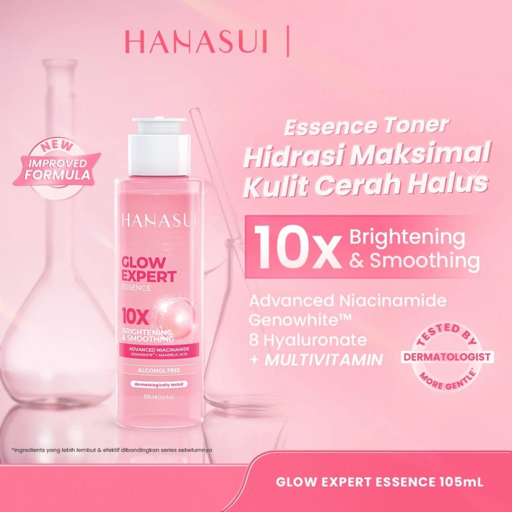 Hanasui Glow Expert 10X Brightening & Smoothing Essence 105ml