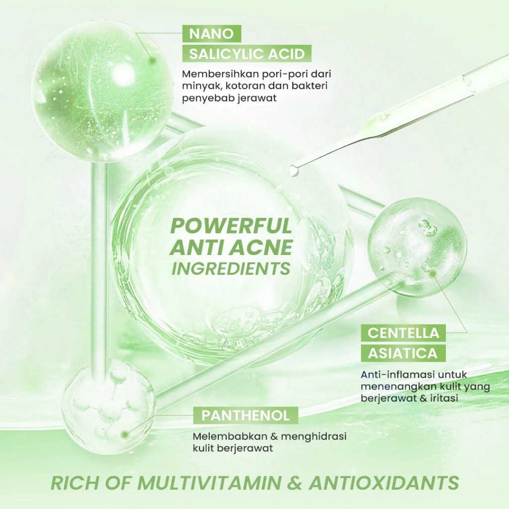 HANASUI Acne Expert 10X Calming & Oil Balancing Essence 105ml