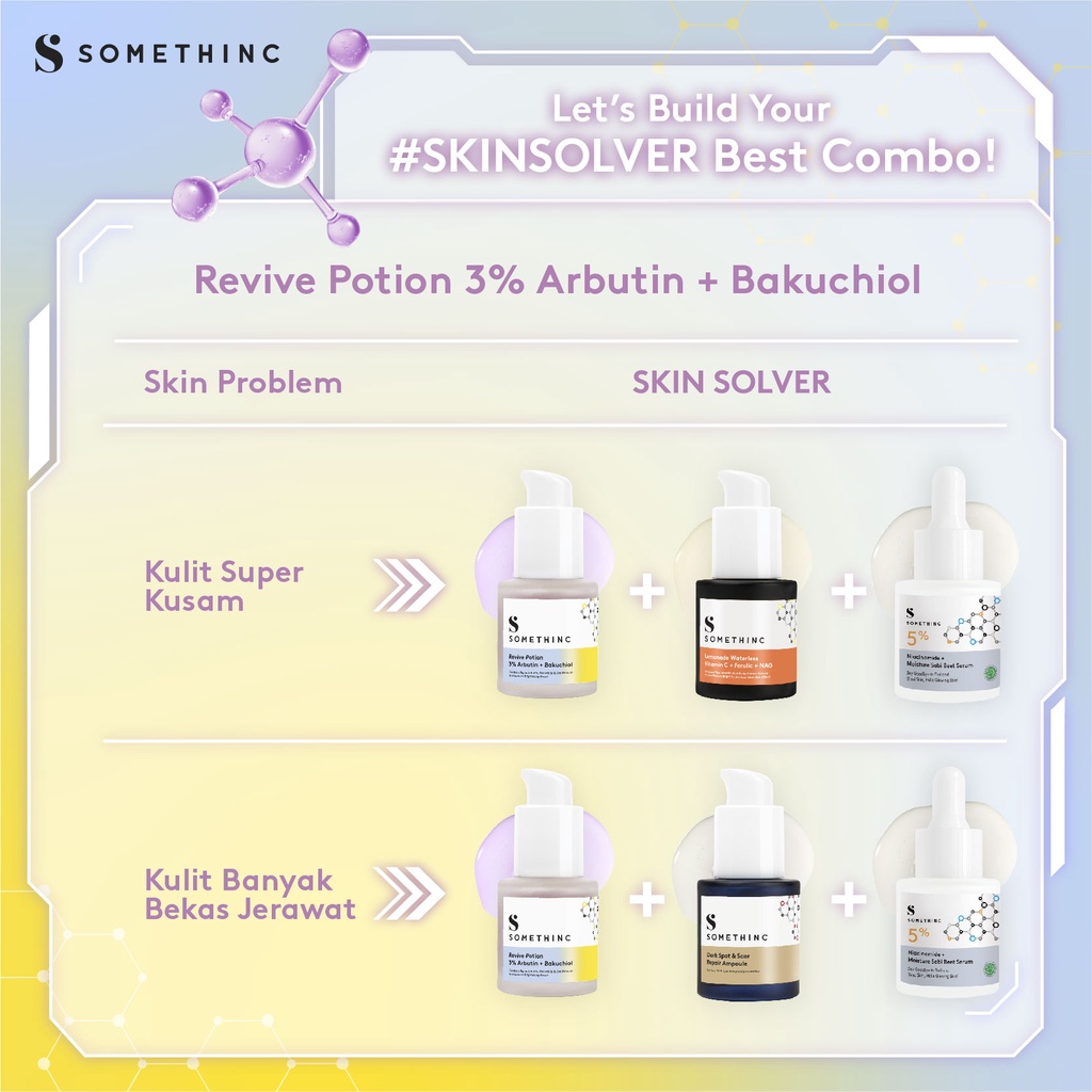 Somethinc REVIVE POTION 3% Arbutin + Bakuchiol 20ml
