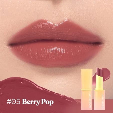 Azarine Glowkiss Sunscreen Lip Balm SPF35 PA+++ 3gr - 05 Berry Pop