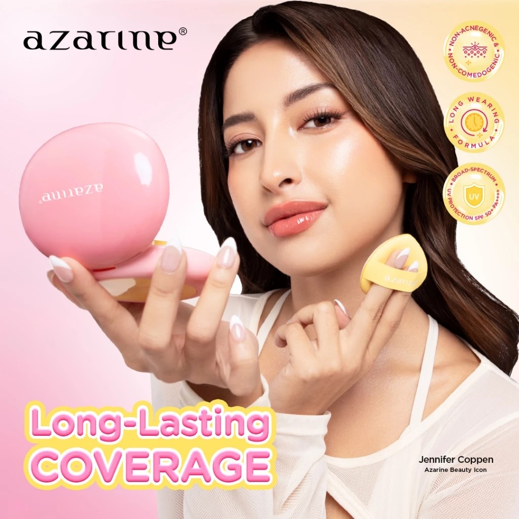 Azarine Covermatte Sunscreen Cushion 11gr - 01 Éclair