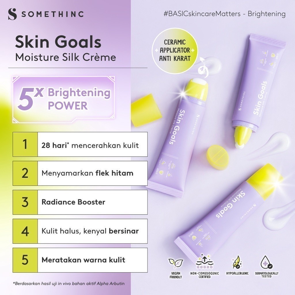 Somethinc Skin Goals Moisture Silk Creme 25ml 