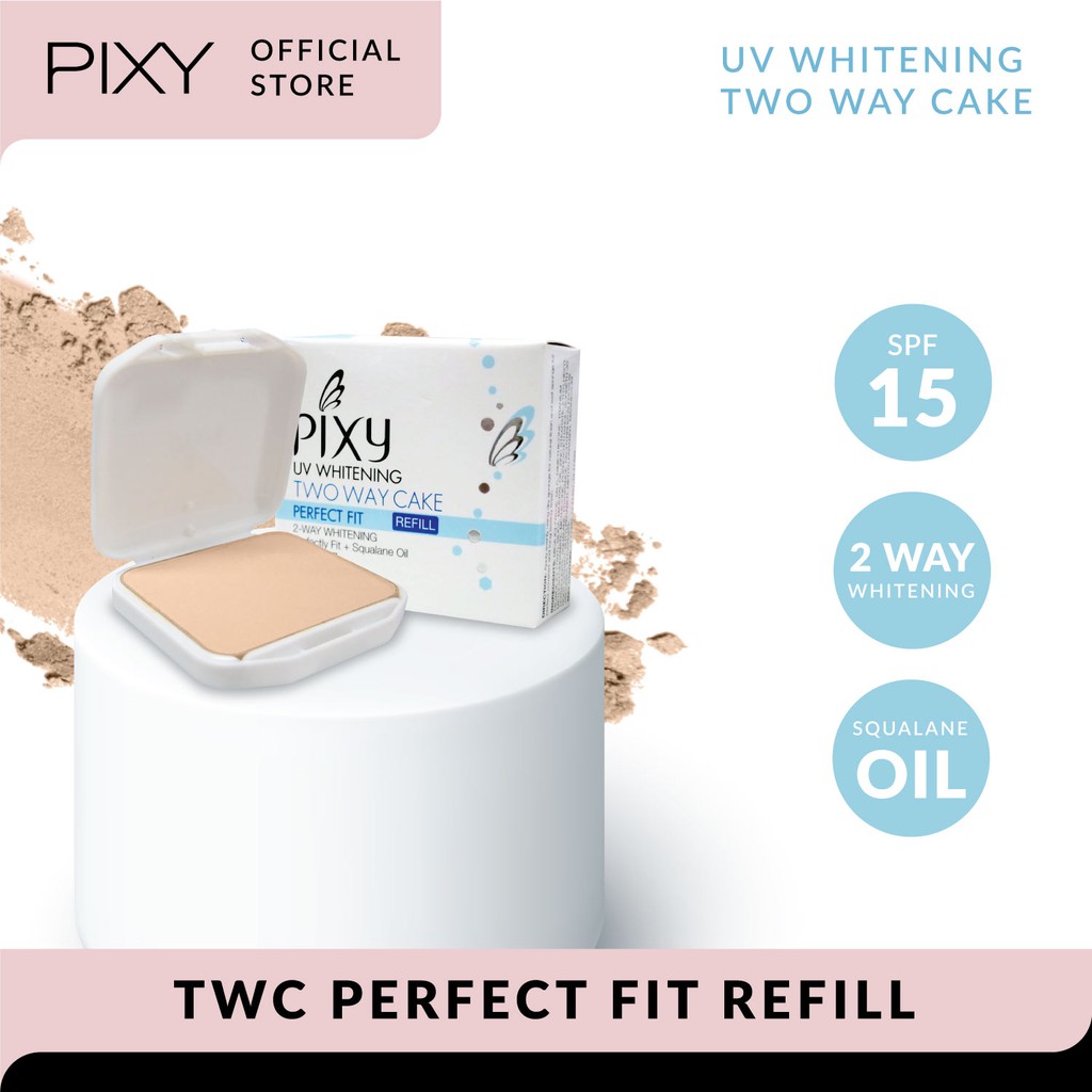 Pixy UV Whitening TWC Perfect Fit REFILL 04 Ivory