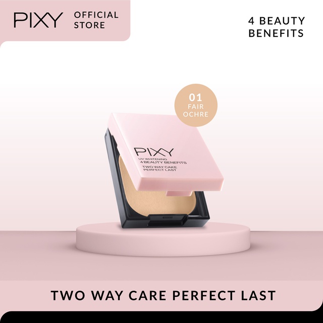 Pixy UV Whitening 4 Beauty Benefits TWC Perfect Last Full Size - 01 Fair Ochre Pixy UV Whitening 4 Beauty Benefits TWC Perfect Last Full Size - 01 Fair Ochre