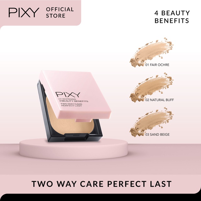 Pixy UV Whitening 4 Beauty Benefits TWC Perfect Last Full Size - 01 Fair Ochre