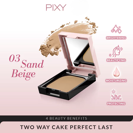 Pixy UV Whitening 4 Beauty Benefits TWC Perfect Last Full Size - 03 Sand Beige