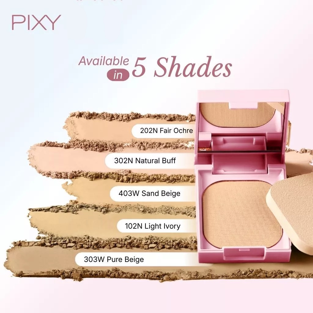 Pixy UV Whitening 4 Beauty Benefits TWC Perfect Last REFILL - 01 Fair Ochre (202N)