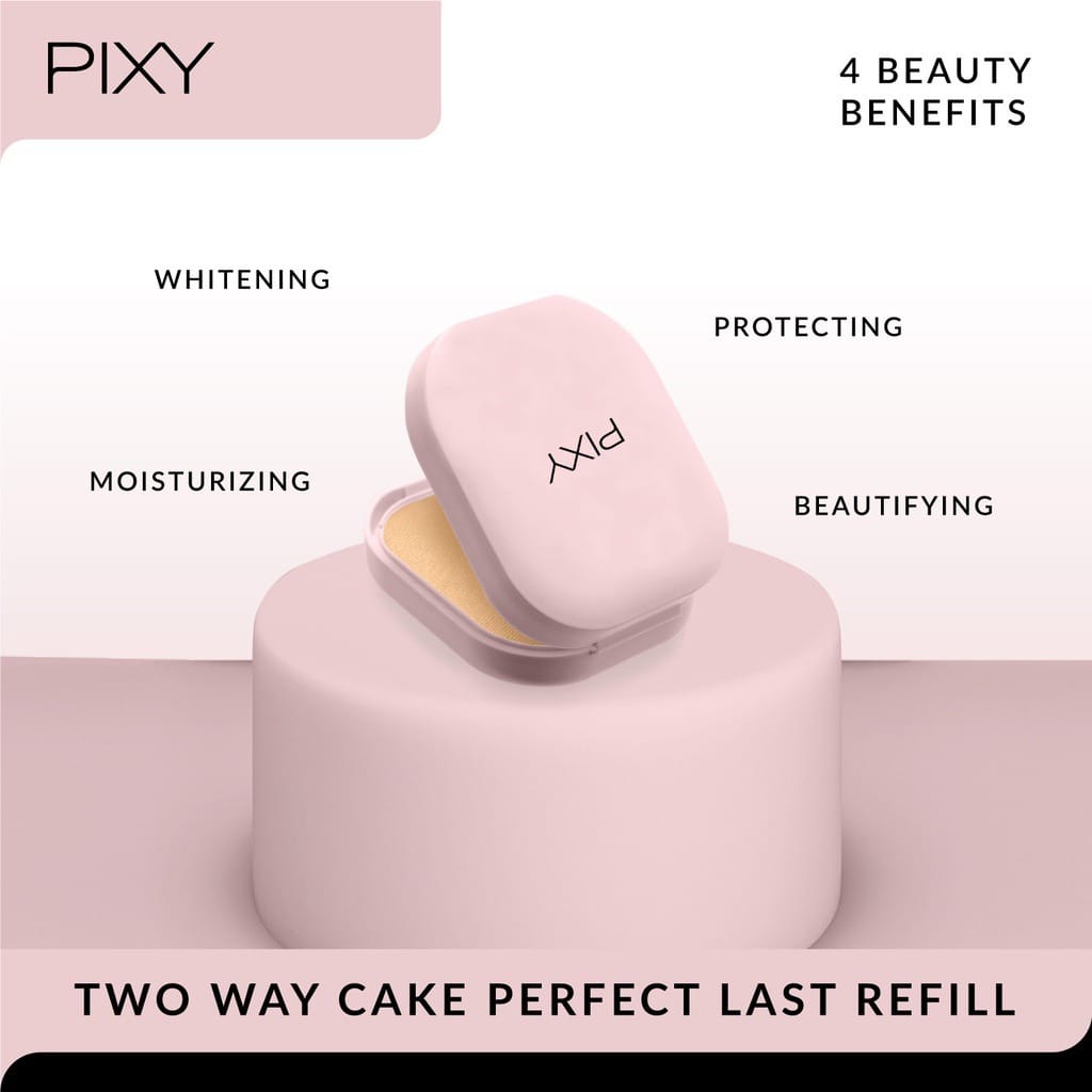 Pixy UV Whitening 4 Beauty Benefits TWC Perfect Last REFILL - 03 Sand Beige