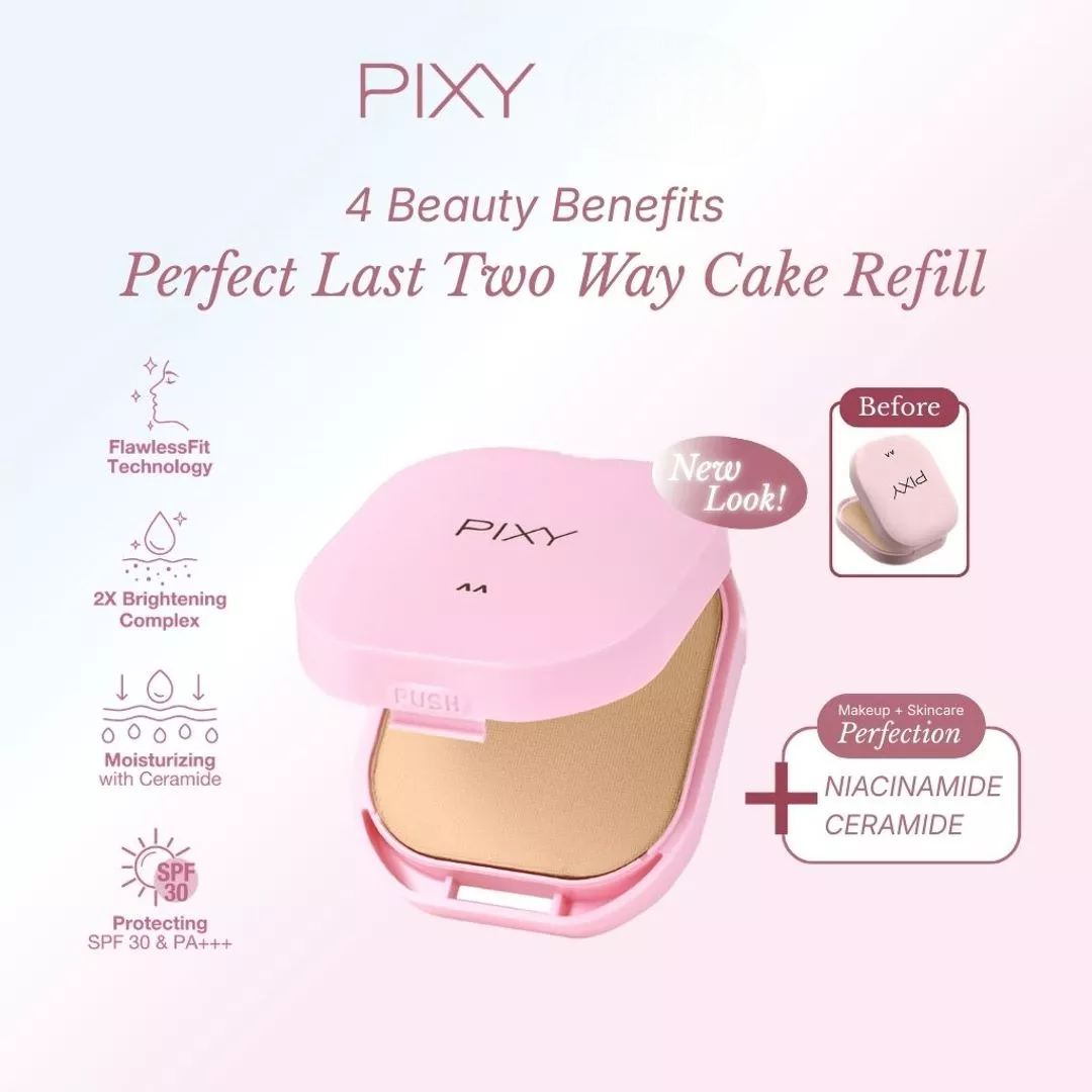 Pixy UV Whitening 4 Beauty Benefits TWC Perfect Last REFILL - 03 Sand Beige