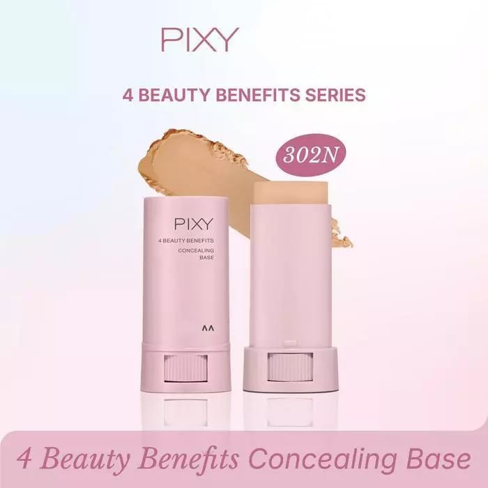 Pixy UV Whitening 4 Beauty Benefits Concealing Base SPF35 PA+++ 01 Natural Beige (302N)
