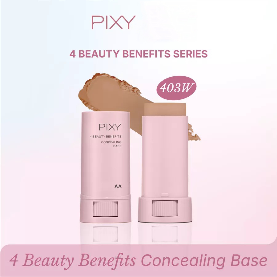 Pixy UV Whitening 4 Beauty Benefits Concealing Base SPF35 PA+++ 02 Sand Beige (403W)