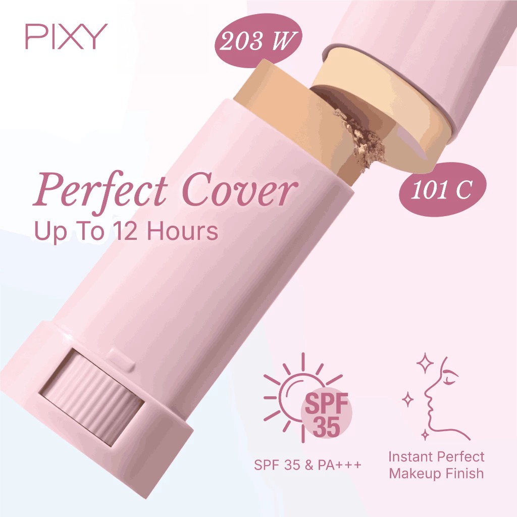 Pixy UV Whitening 4 Beauty Benefits Concealing Base SPF35 PA+++ 02 Sand Beige (403W)