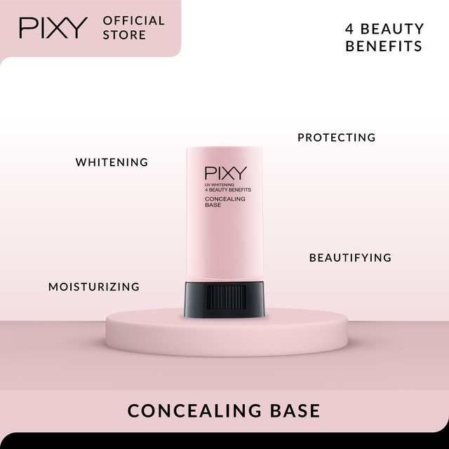 Pixy UV Whitening 4 Beauty Benefits Concealing Base SPF35 PA+++ 04 Caramel Beige