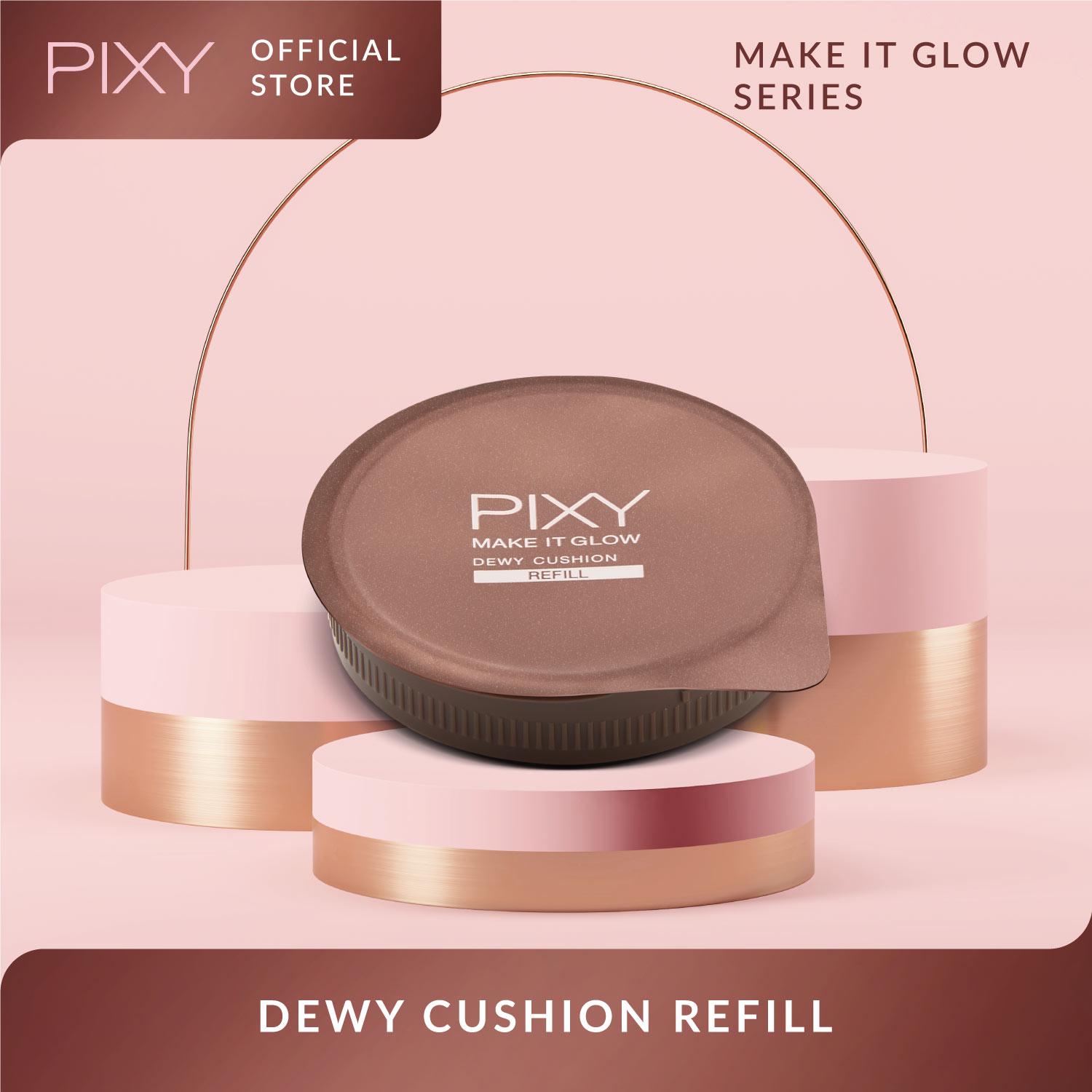 Pixy Make It Glow Dewy Cushion SPF 23 PA++ REFILL 102 Pinkish Beige