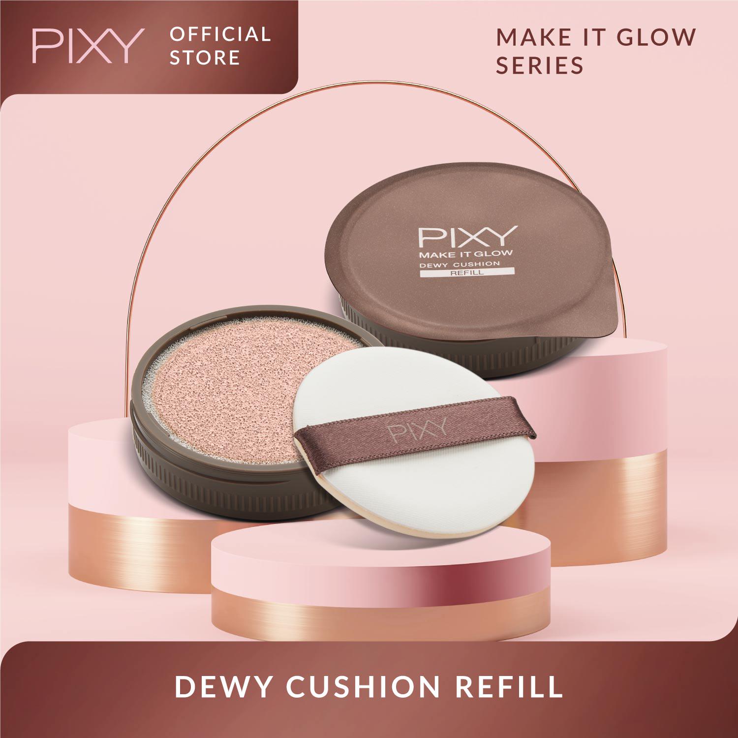 Pixy Make It Glow Dewy Cushion SPF 23 PA++ REFILL 102 Pinkish Beige