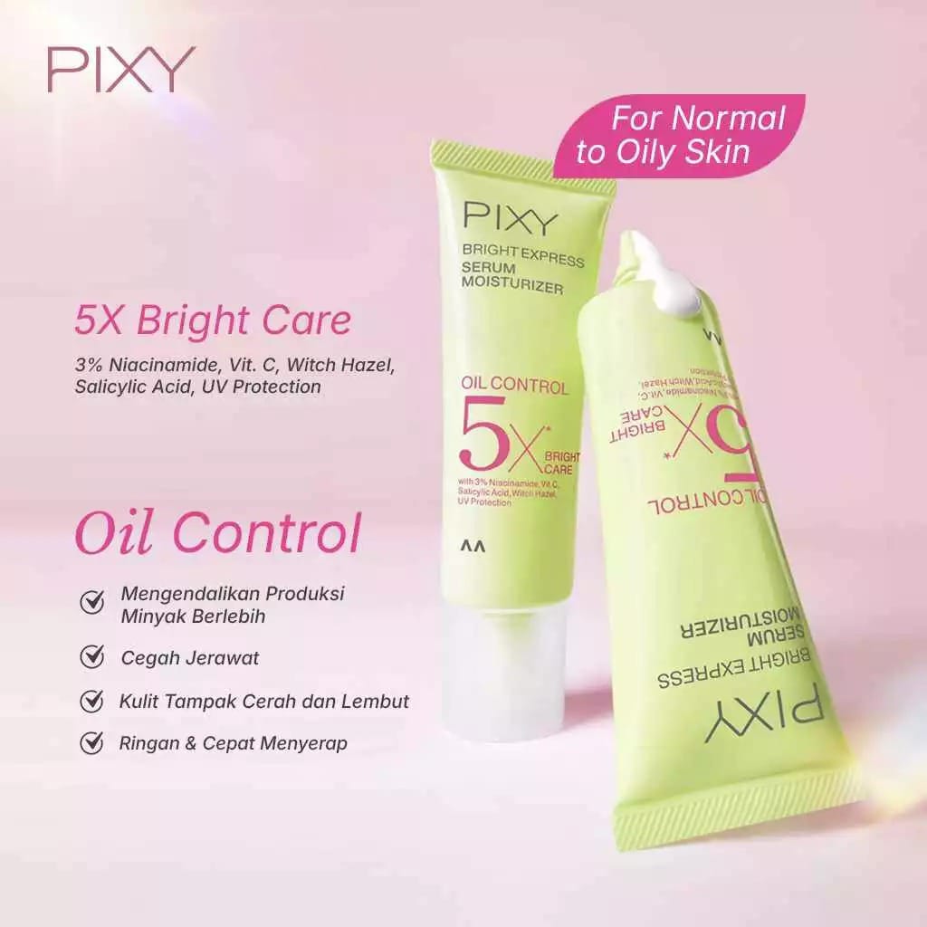Pixy Bright Express Serum Moisturizer 20gr - Oil Control