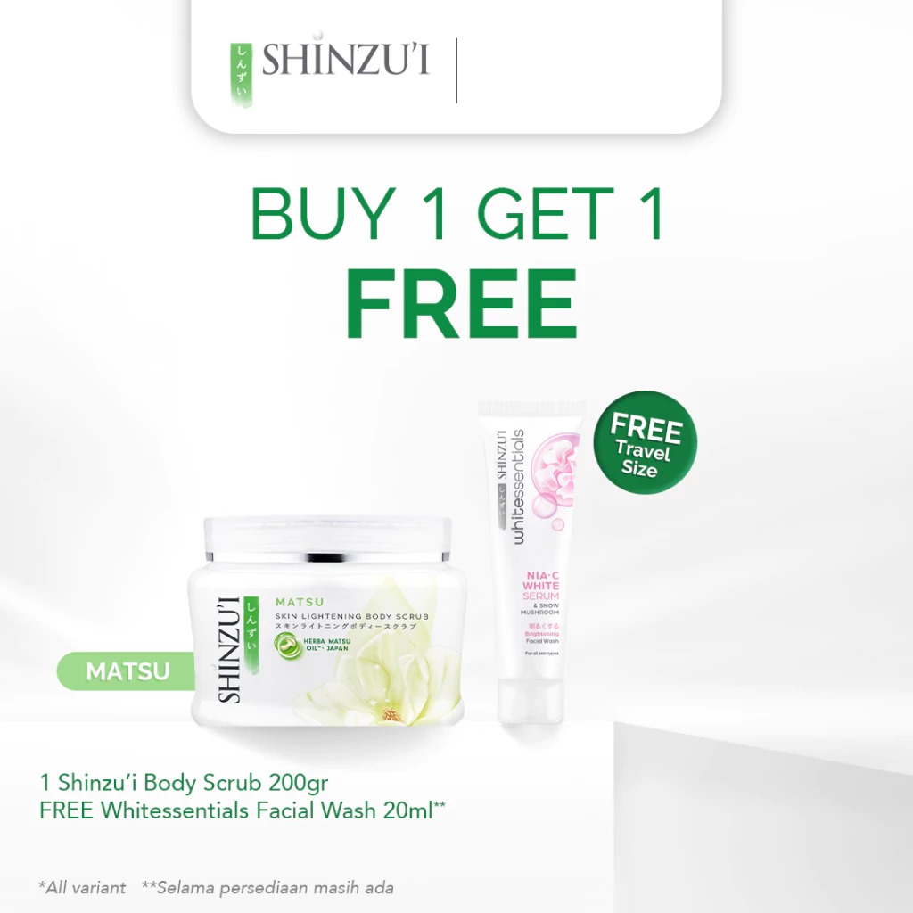 Shinzui Body Scrub 200gr Matsu