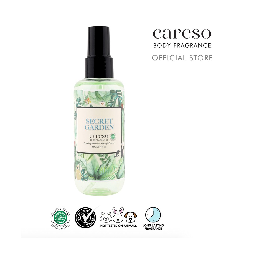 Careso Body Fragrance 100ml - Secret Garden*