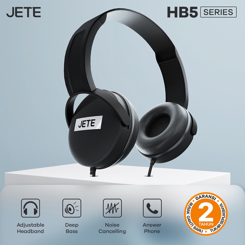 JETE Headphone Cable HB5 with Noise Cancelling *