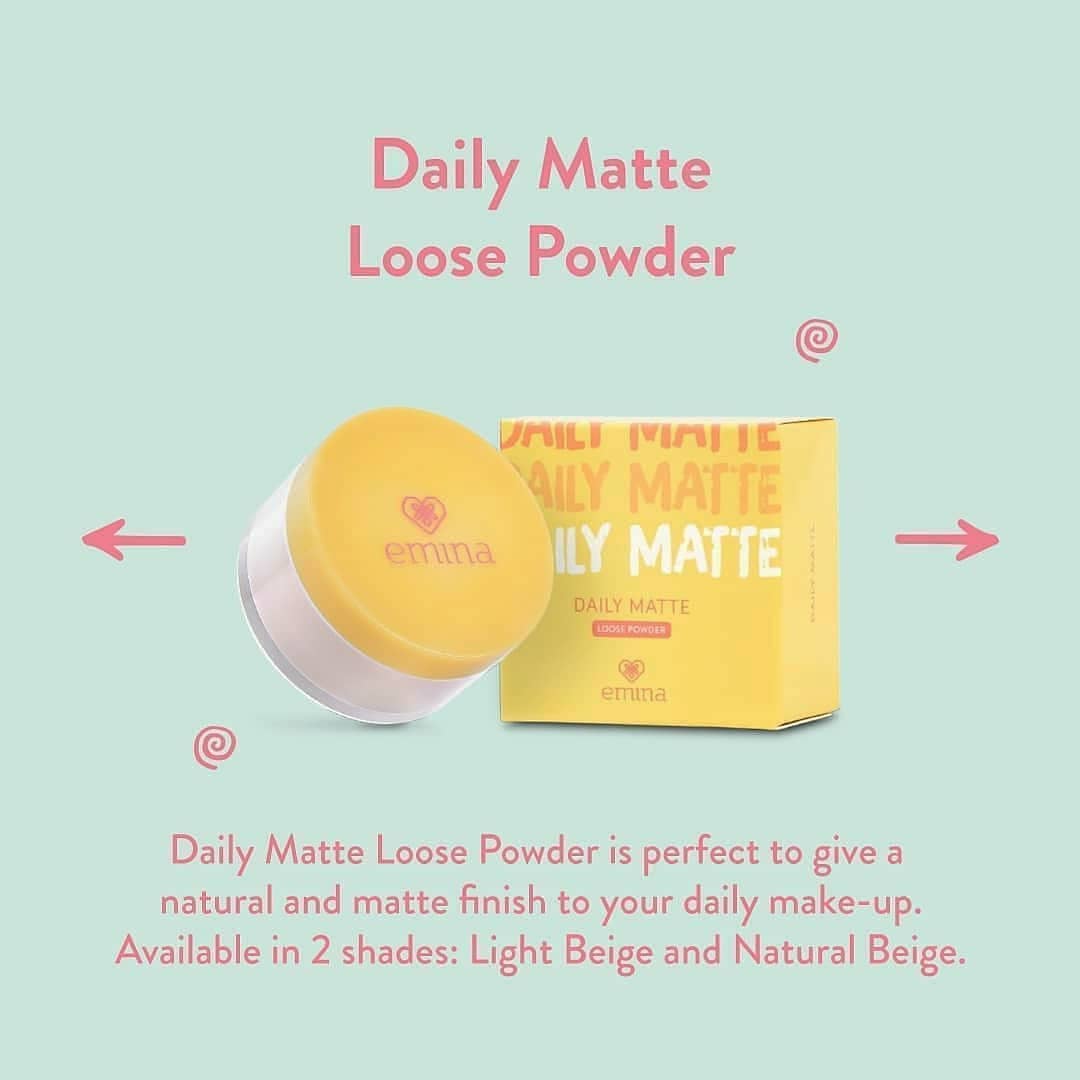 Emina Daily Matte Loose Powder 20gr 01 Light Beige