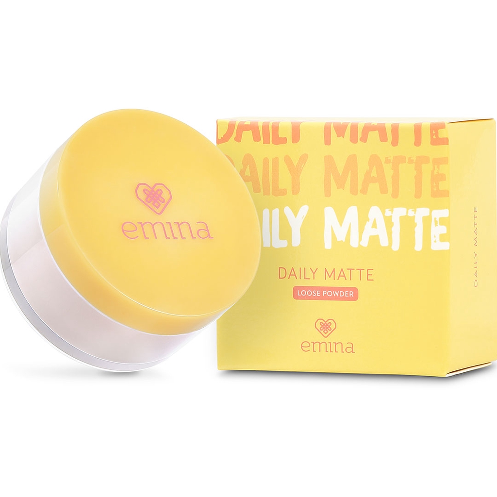 Emina Daily Matte Loose Powder 20gr 02 Natural Beige