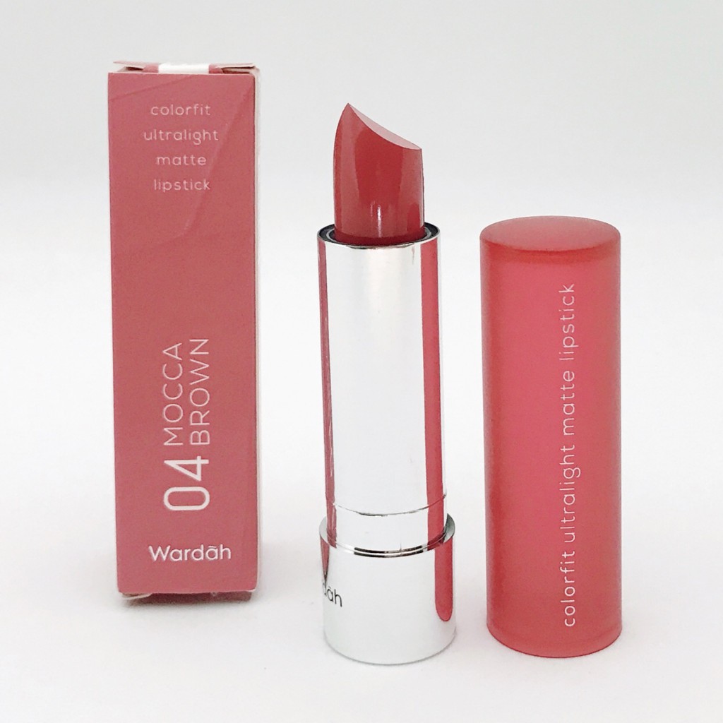 Wardah Colorfit Ultralight Matte Lipstick 04 Mocca Brown Wardah Colorfit Ultralight Matte Lipstick 04 Mocca Brown