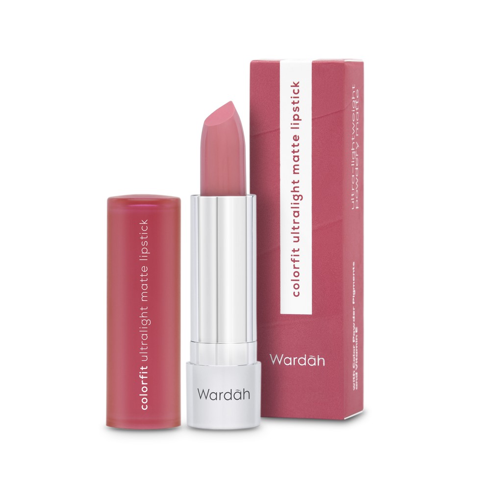 Wardah Colorfit Ultralight Matte Lipstick 05 Blossom Pink Wardah Colorfit Ultralight Matte Lipstick 05 Blossom Pink