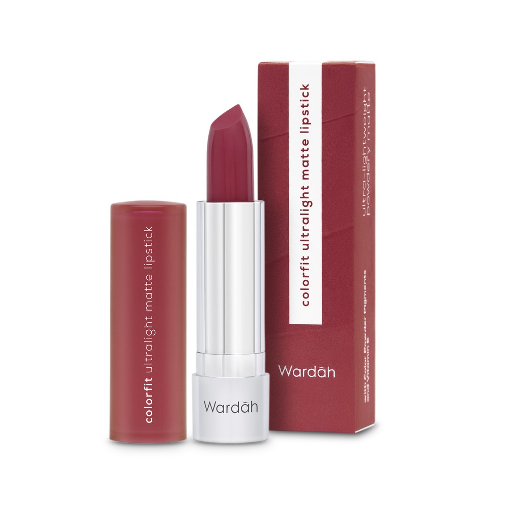Wardah Colorfit Ultralight Matte Lipstick 08 Woodsy Brown Wardah Colorfit Ultralight Matte Lipstick 08 Woodsy Brown