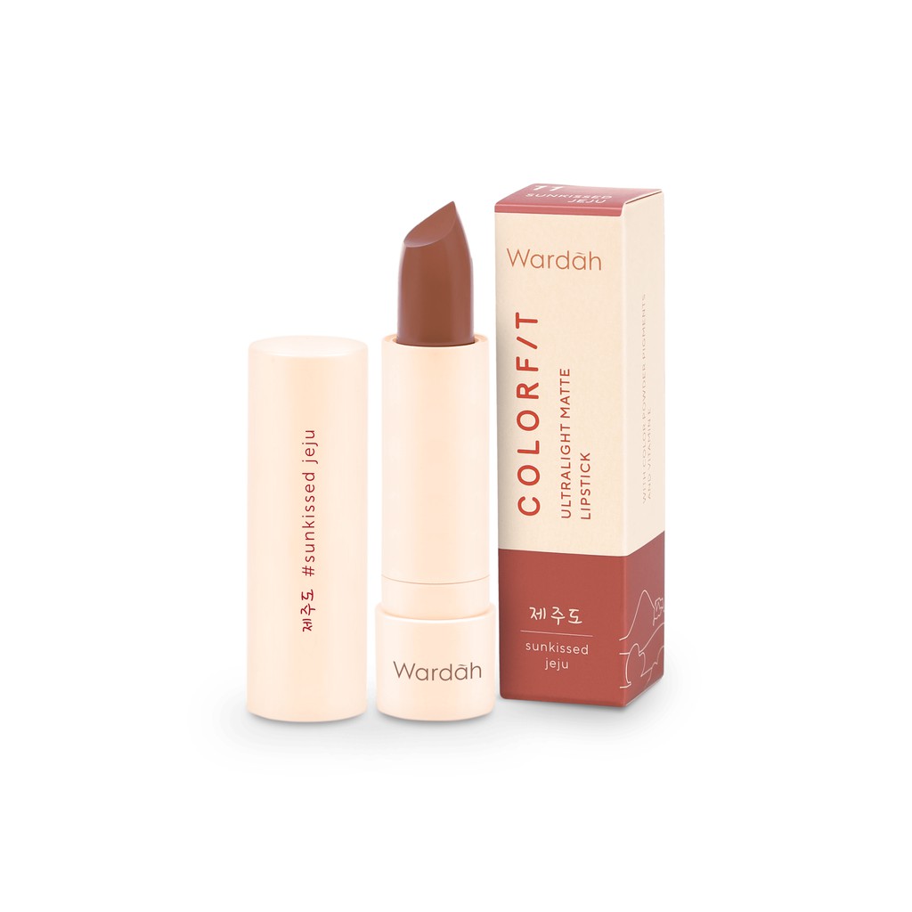 Wardah Colorfit Ultralight Matte Lipstick 11 Sunkissed Jeju Wardah Colorfit Ultralight Matte Lipstick 11 Sunkissed Jeju