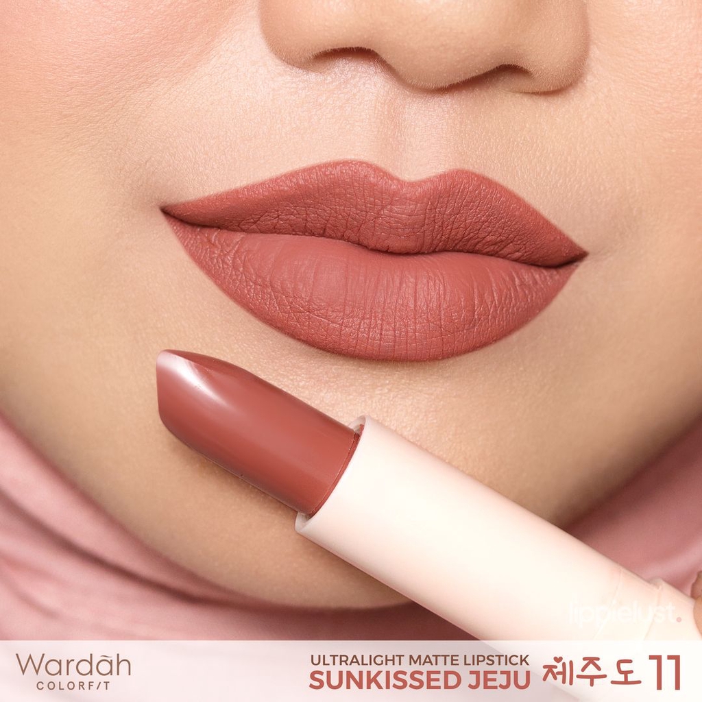 Wardah Colorfit Ultralight Matte Lipstick 11 Sunkissed Jeju Wardah Colorfit Ultralight Matte Lipstick 11 Sunkissed Jeju