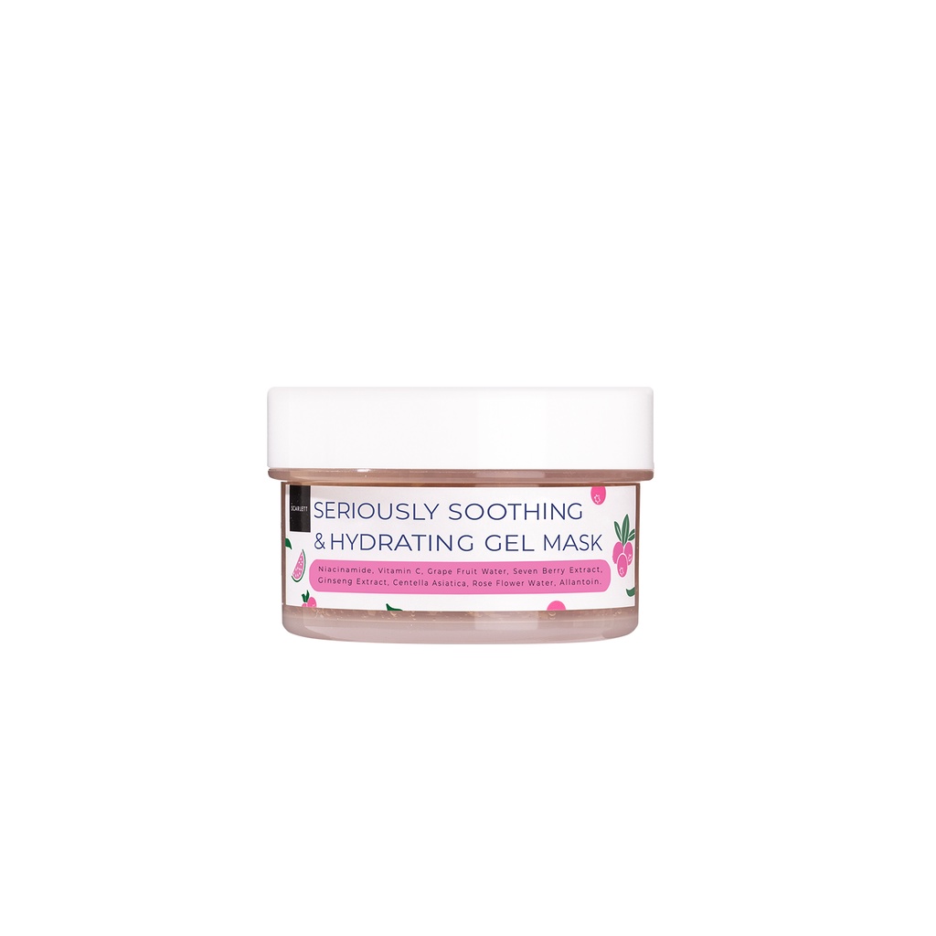 SCARLETT Seriously Soothing & Hydrating Gel Mask 100gr
