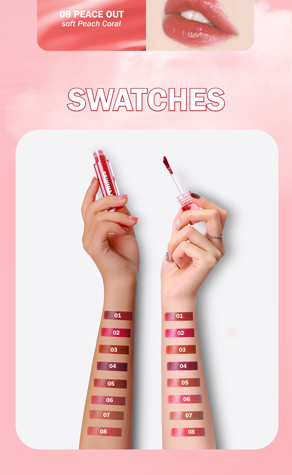 BNB Barenbliss Peach Makes Perfect Lip Tint - 01 Paradisie Found