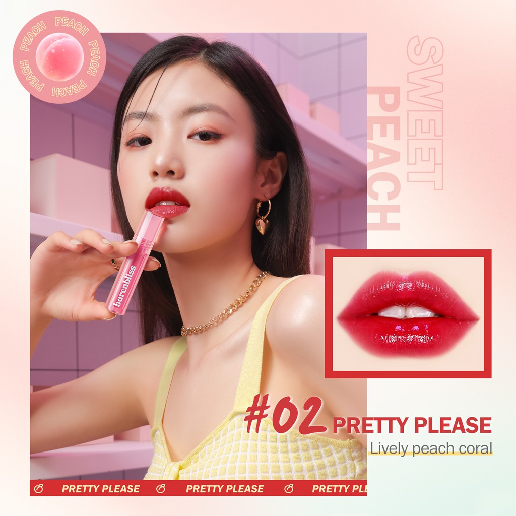 BNB Barenbliss Peach Makes Perfect Lip Tint - 02 Pretty Please BNB Barenbliss Peach Makes Perfect Lip Tint - 02 Pretty Please
