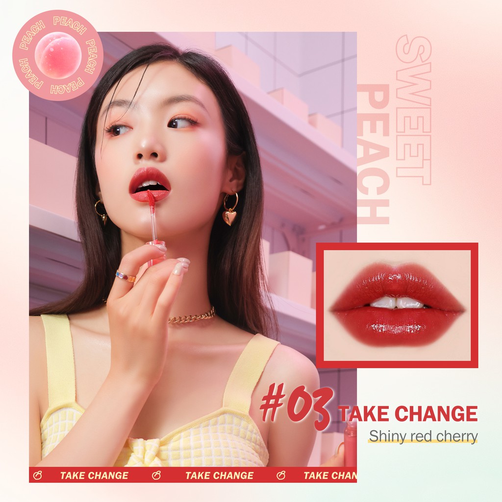 BARENBLISS, Peach Makes Perfect Lip Tint - 04 Never Settle 3ml