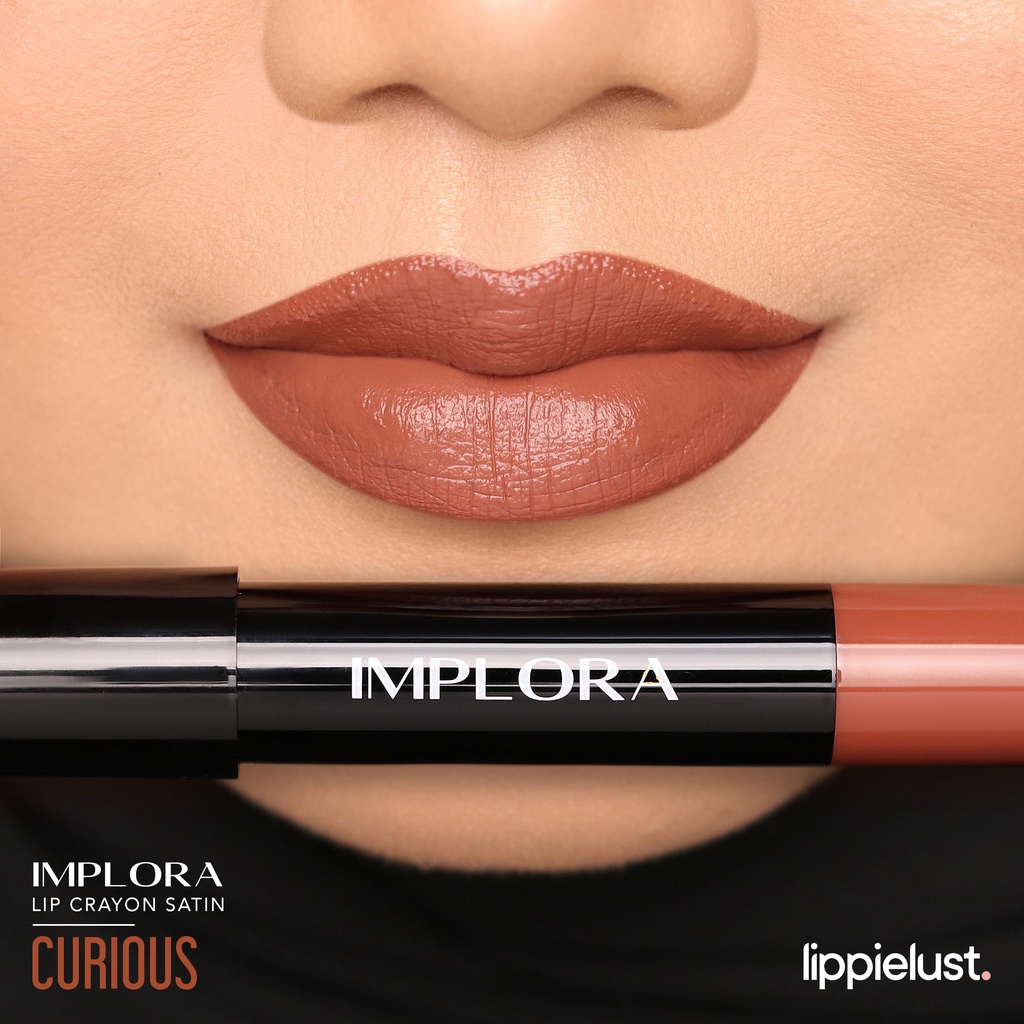 Implora Lip Crayon Satin 01 Curious Implora Lip Crayon Satin 01 Curious