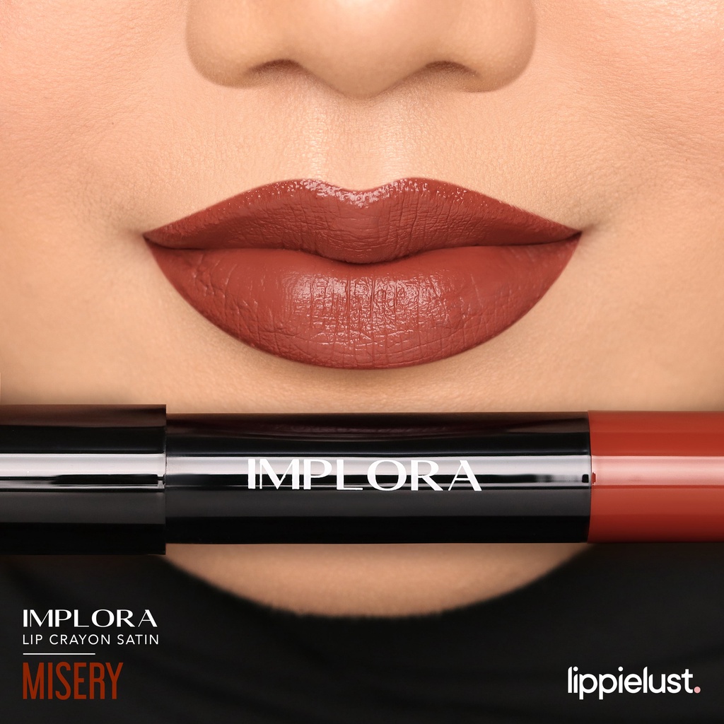 Implora Lip Crayon Satin 04 Misery Implora Lip Crayon Satin 04 Misery