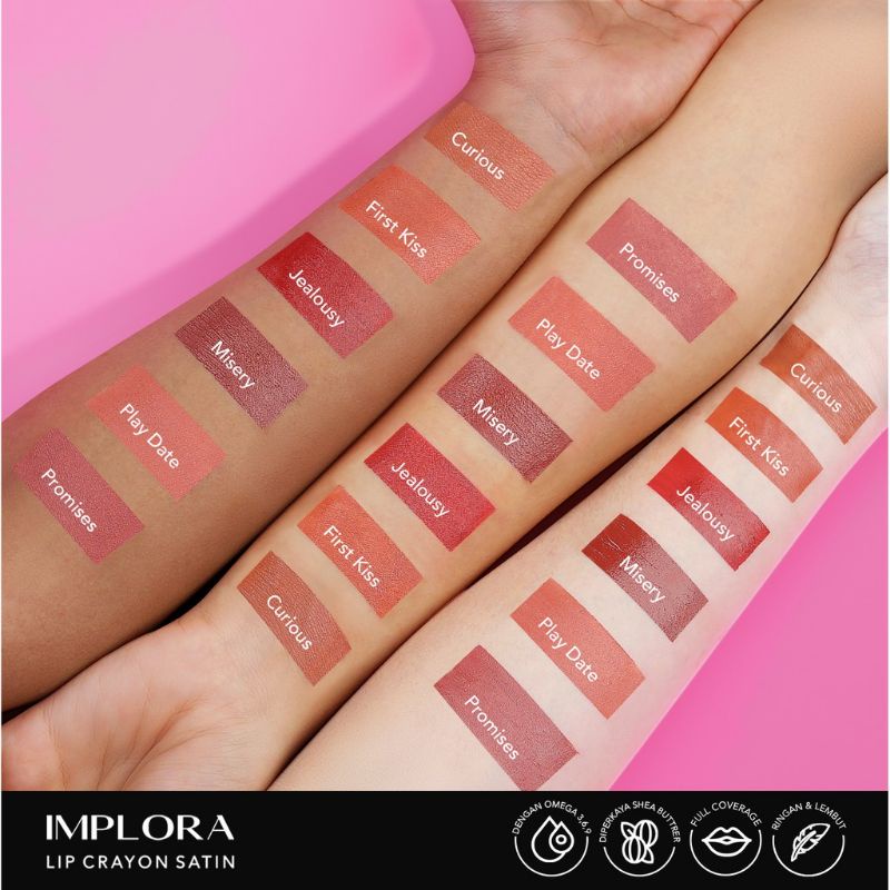 Implora Lip Crayon Satin 06 Promises Implora Lip Crayon Satin 06 Promises