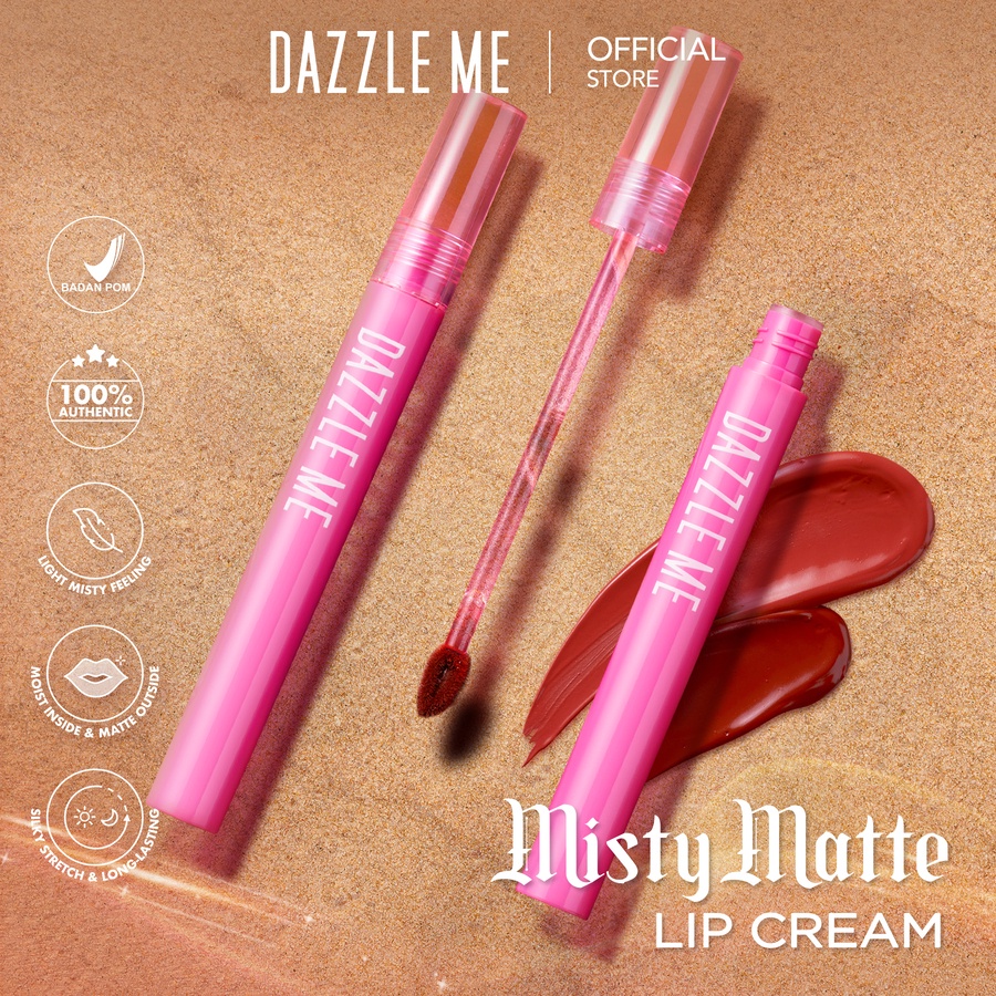 Dazzle Me Misty Matte Lip Cream 2.2gr - 04 Poppy *