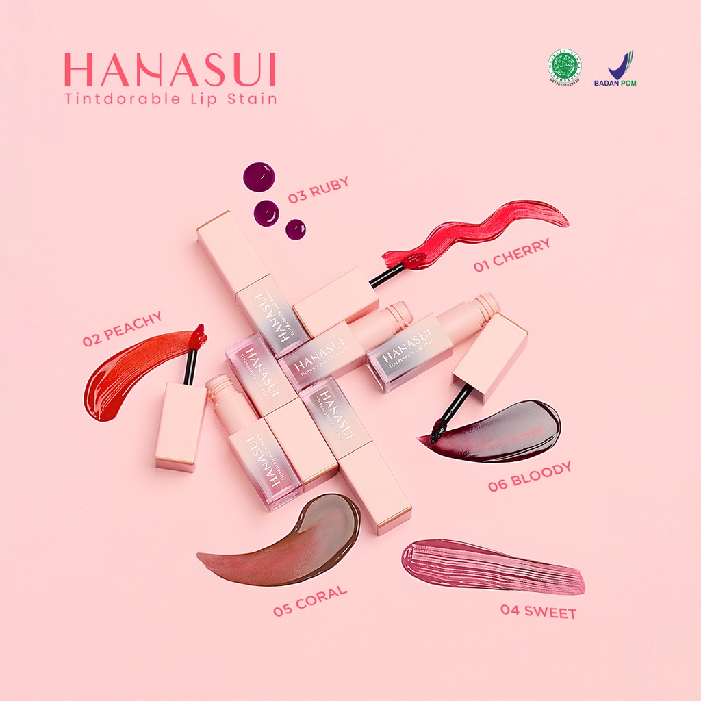 HANASUI Tintdorable Lip Stain - 04 Sweety (Lip Tint)