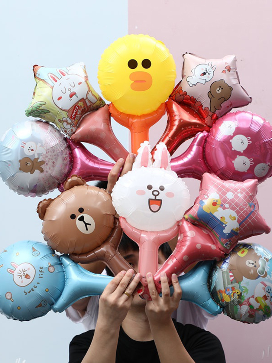 Balon Foil Tongkat Karakter