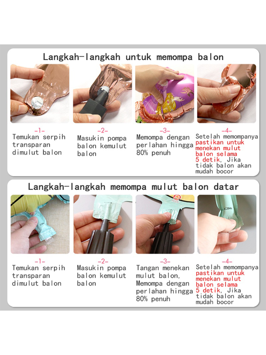 Balon Foil Tongkat Karakter