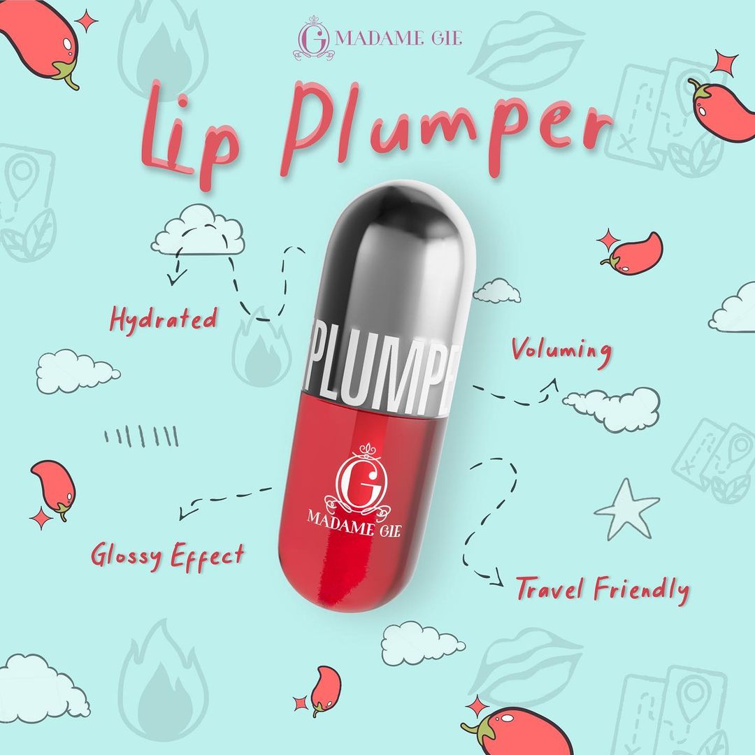 Madame Gie Lipill Plumper 5ml - 01 Red