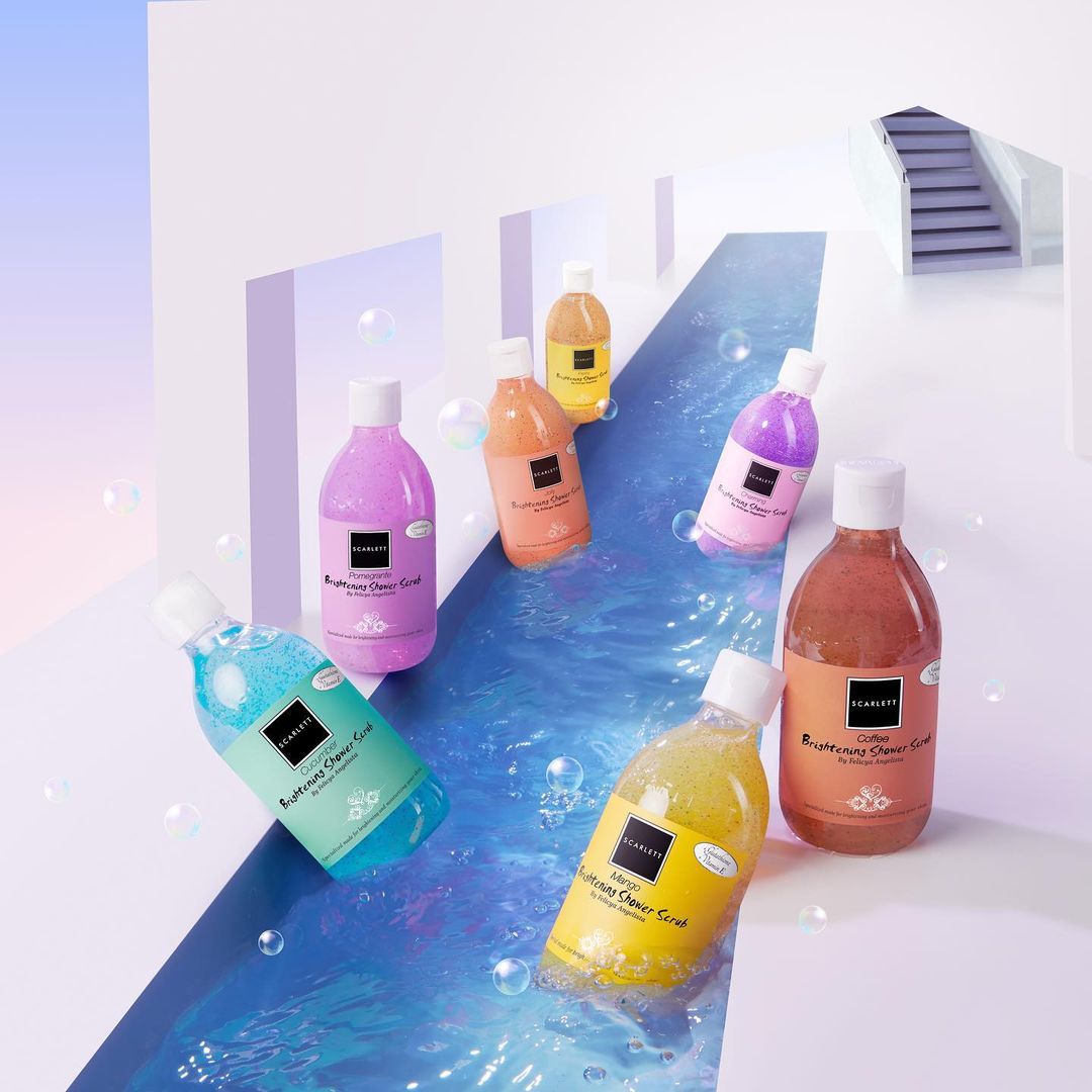 SCARLETT Shower Scrub Freshy 300ml